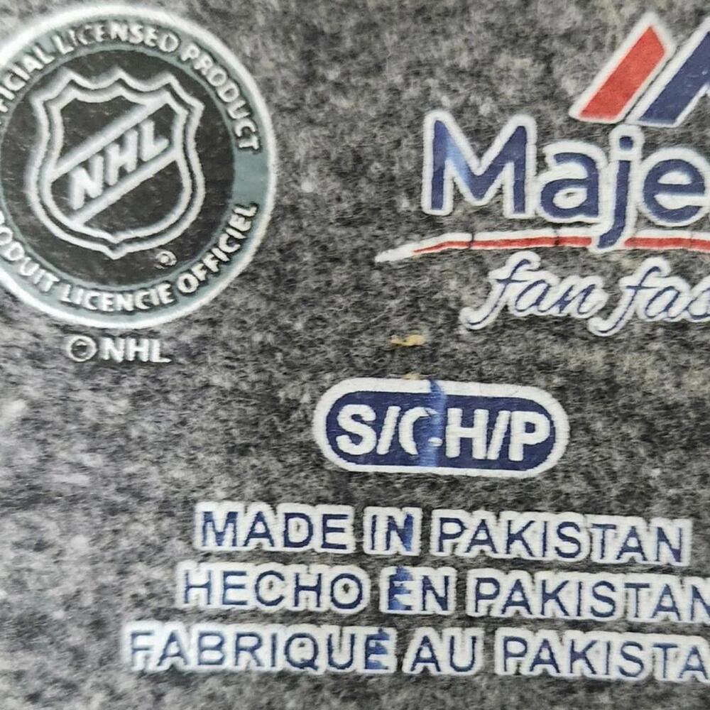NHL Women's Grey Sweatshirt - Picture 5 of 5